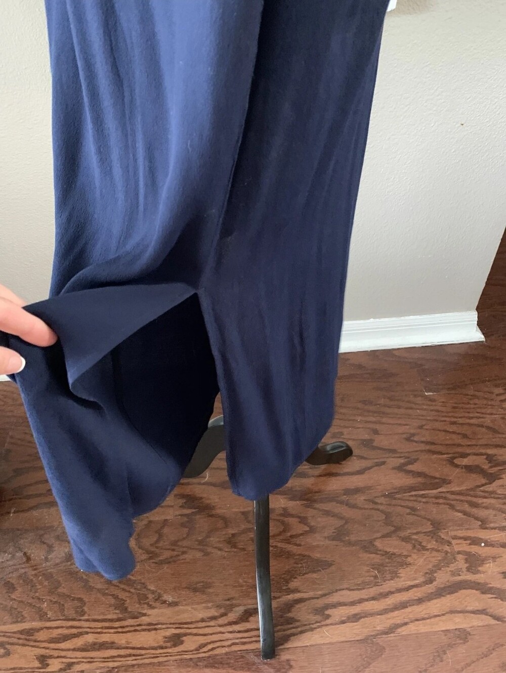 Navy Spaghetti Strap Slip Dress - Women's - Picture 4 of 5